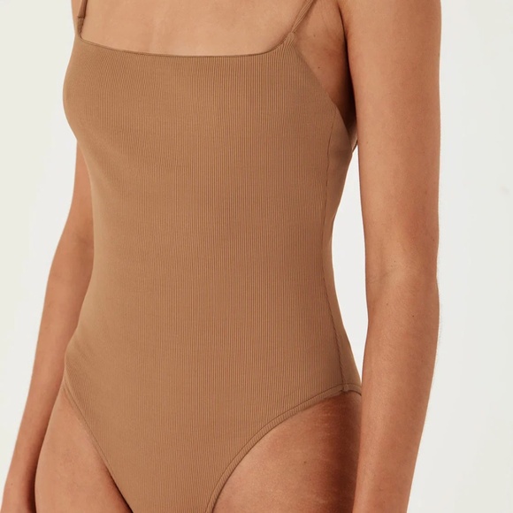 NWT Almond Rib Onepiece